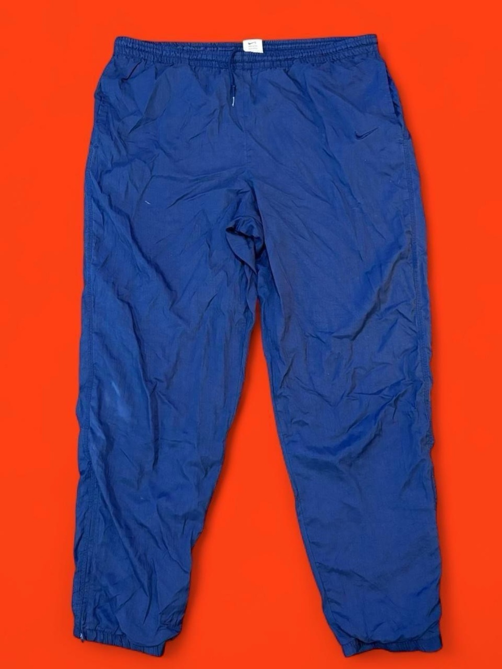 90s Nike Blue Men's Vintage Track Pants